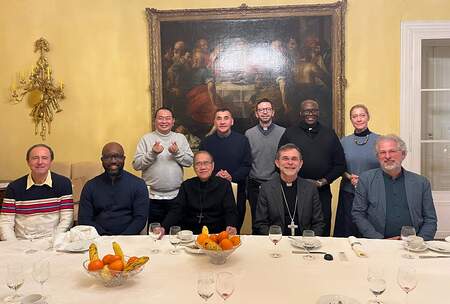 Bischöfe der Partnerdiözesen bei Erzbischof Grünwidl