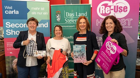 Caritas startet in den Re-Use Herbst Steiermark