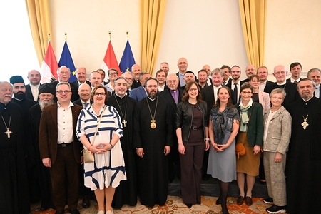 Wien, 27.4.2026: Kultusministerin Claudia Bauer - Empfang zur Osterzeit mit Kirchen und Religionen