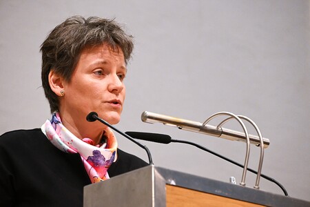 Pastoraltheologin (KU Linz) bei der Laudatio auf Paul M. Zulehner bei der Verleihung des 'Theologischen Preises' der Salzburger Hochschulwochen am 6. August 2025