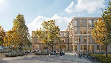 Architektentwurf für 'Haus der Nächstenliebe' am Linzer Froschberg