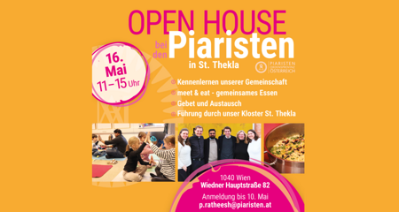 Wien: Open House bei den Piaristen am 16. Mai