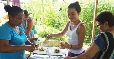 Jugendliche auf Freiwilligeneinsatz in Costa Rica