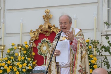 Fronleichnamsprozession; Kardinal Christoph Sch