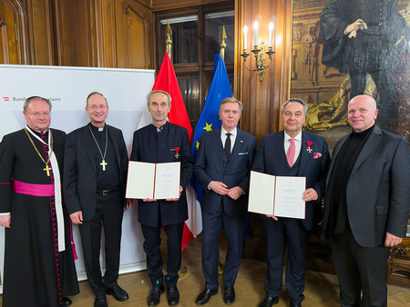 Anton Höslinger CanReg, Stephan Turnovszky, Harald Gnilsen, Christoph Bazil, Markus Zechner, Heinz Ebner (v. li.)