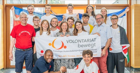 'Volontariat bewegt': 15 junge Freiwillige starten Auslandsozialdienst